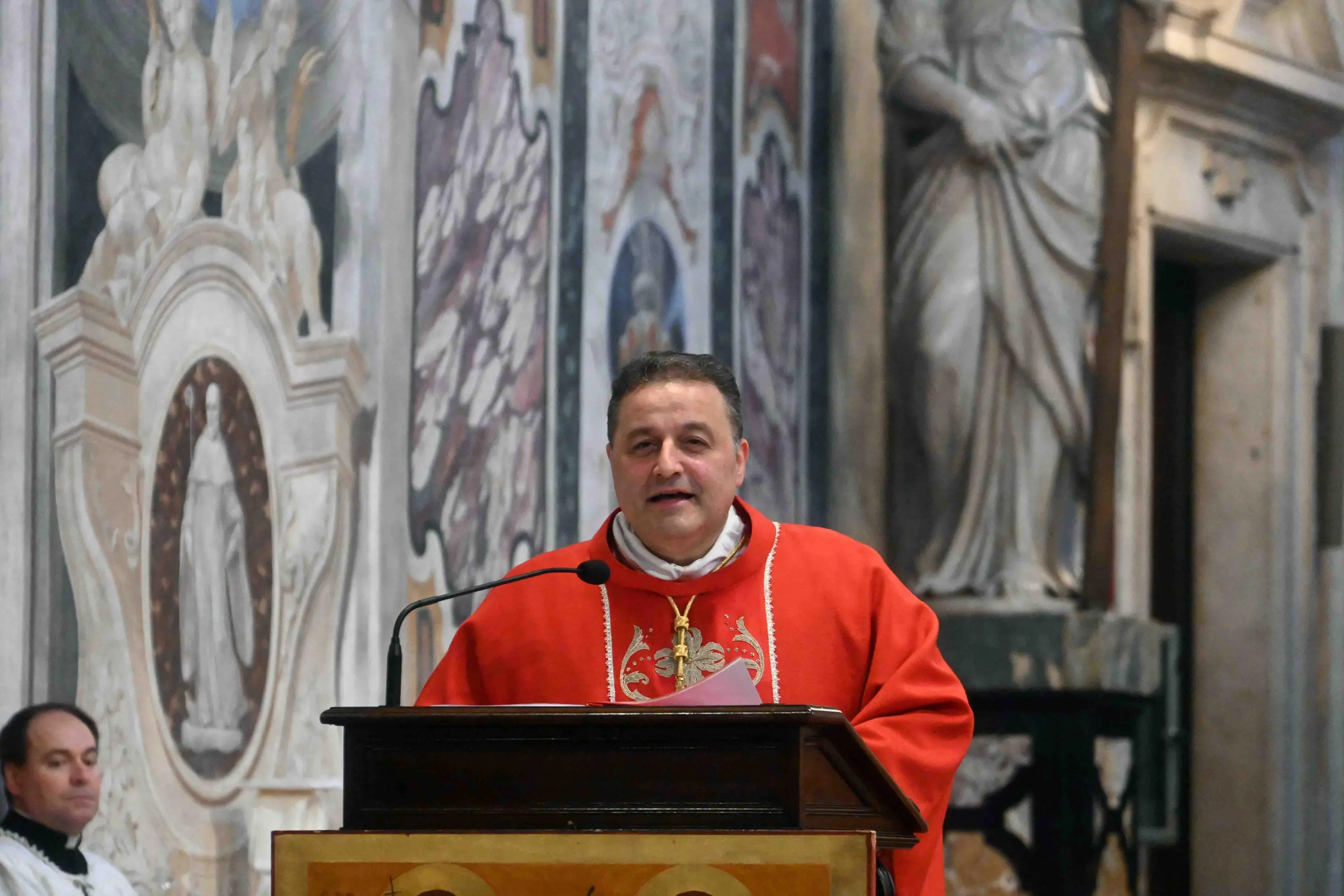 San Faustino, la cerimonia del Capèl