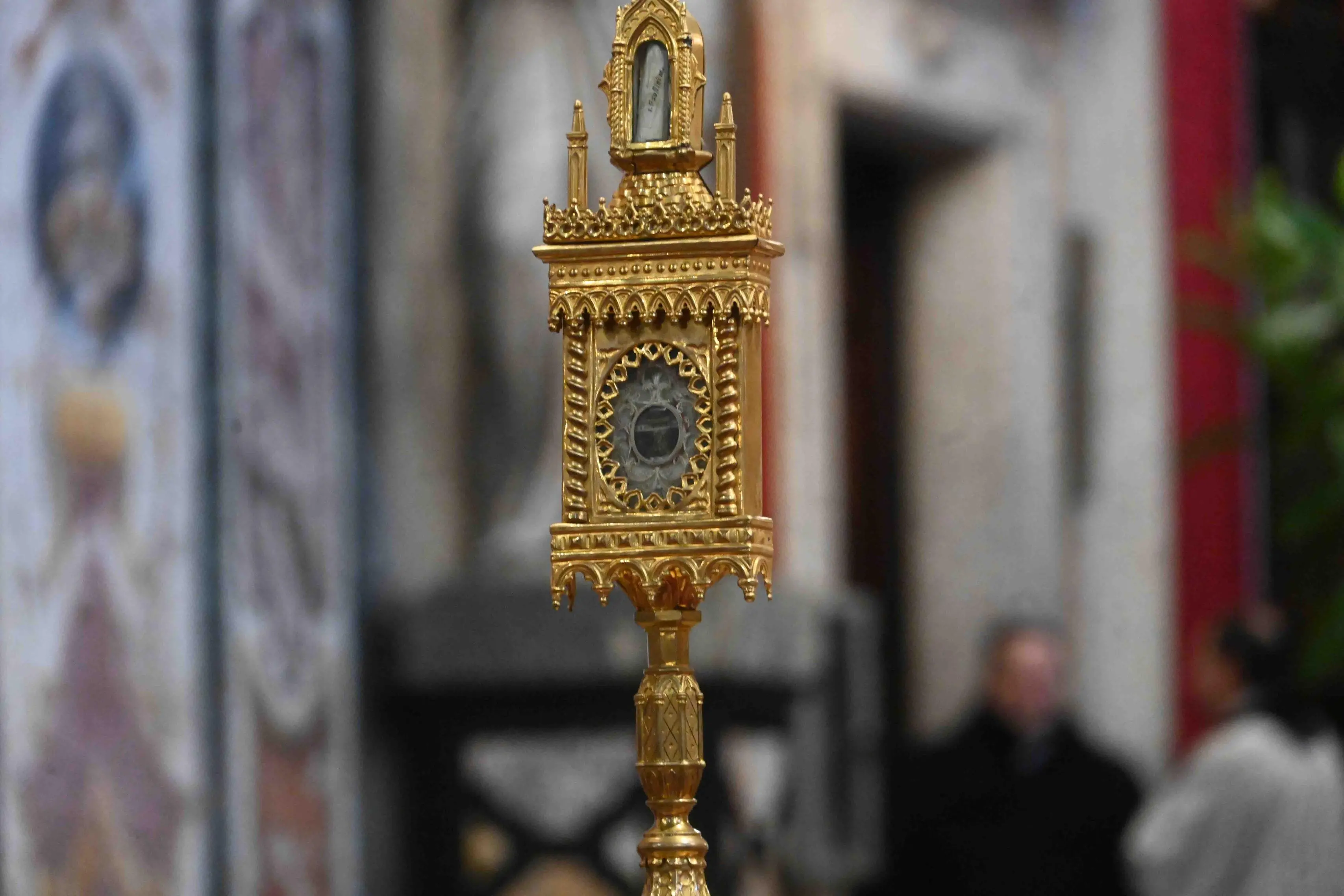 San Faustino, la cerimonia del Capèl