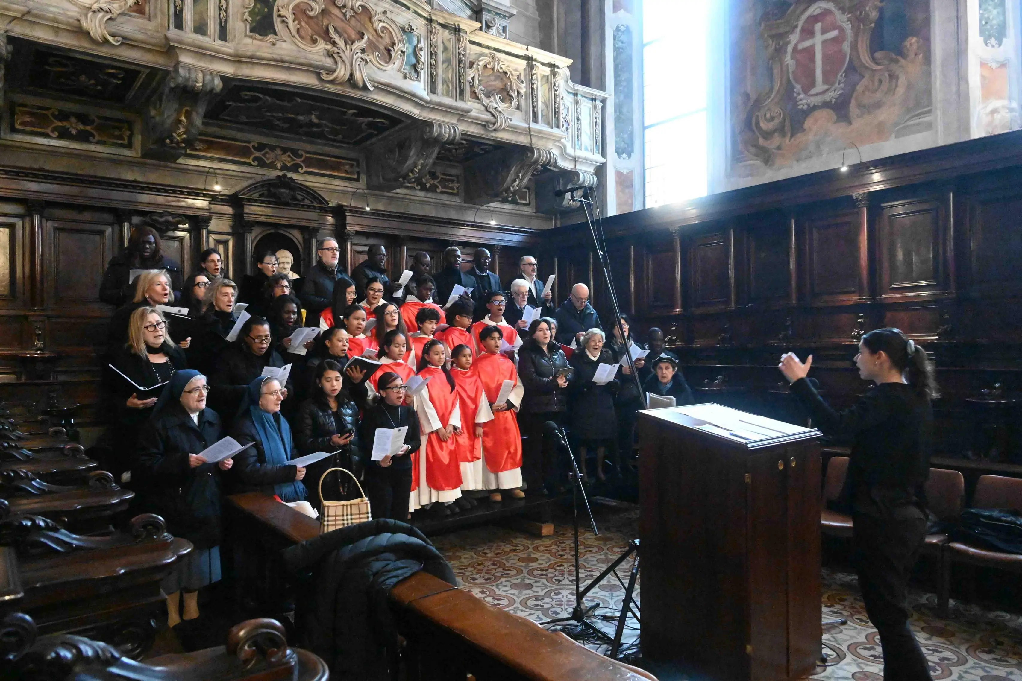 San Faustino, la cerimonia del Capèl