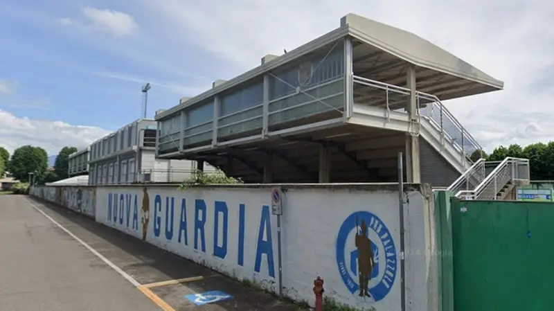 Lo stadio di Palazzolo sull'Oglio