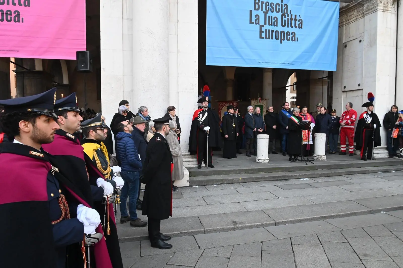 In Loggia la cerimonia della consegna del Capèl