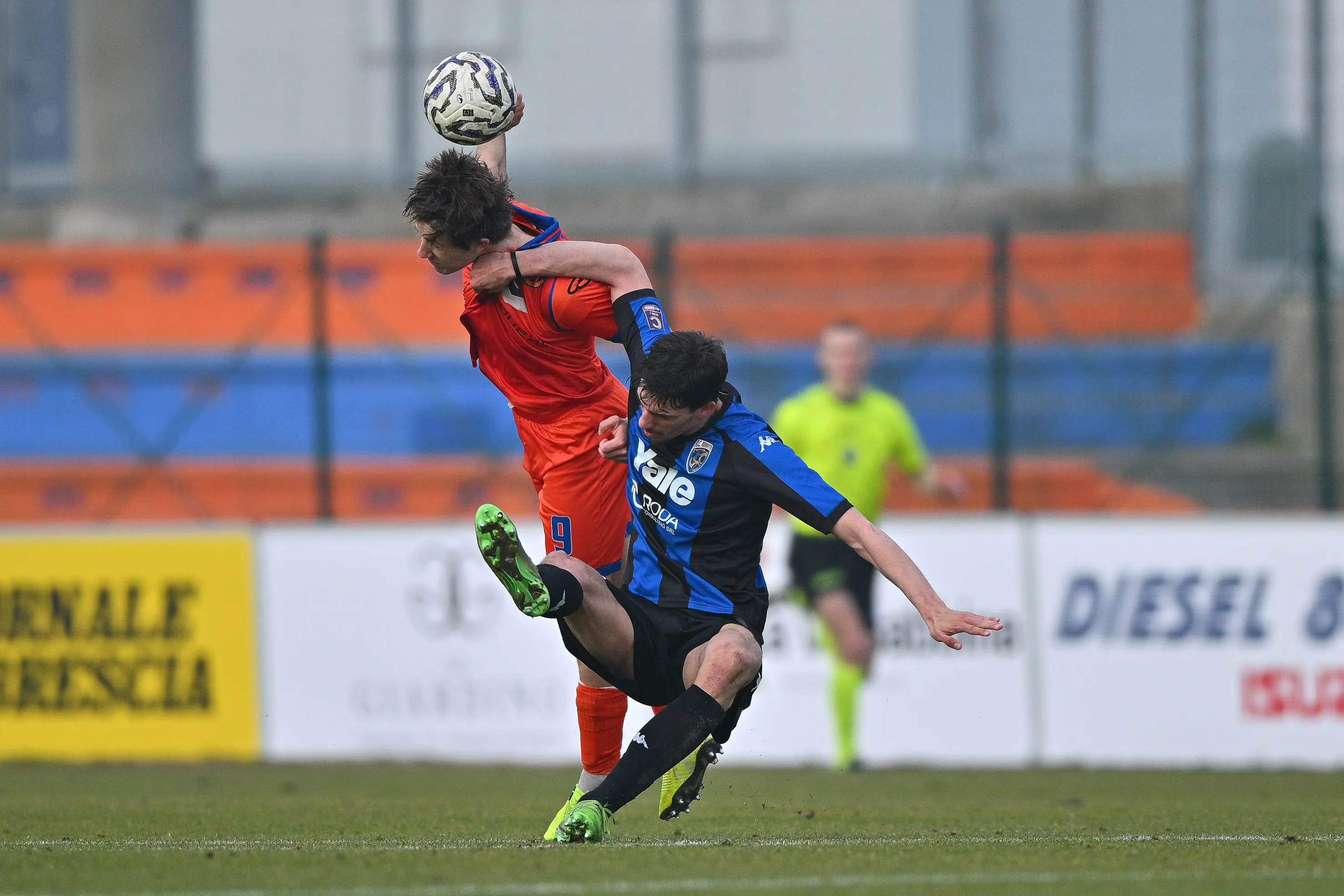 Sport Calcio Serie C Campionato stadio Gino Corioni AC Ospitaletto - Renate nella foto azione Francesco Gobbi (Ospitaletto Franciacorta) 08/02/2026 Biasi@newreporter