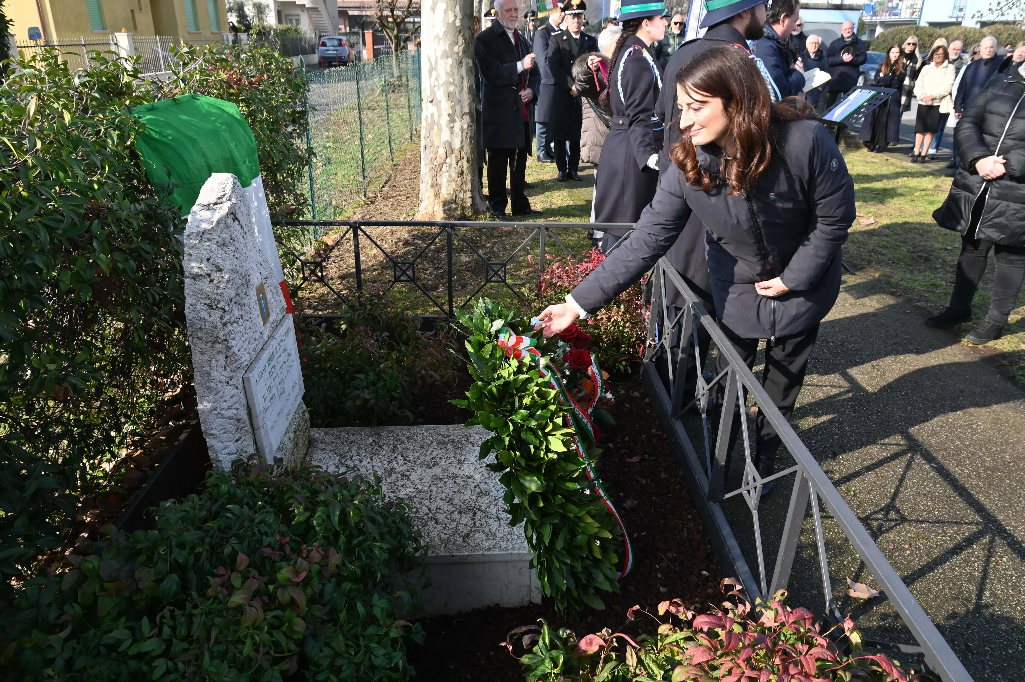 CRONACA  BRESCIA CERIMONIA RICORDO VITTIME DELLE FOIBE  REDAZIONE CRONACA 08-02-2026 GABRIELE STRADA NEW EDEN GROUP                             
