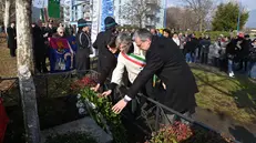 CRONACA  BRESCIA CERIMONIA RICORDO VITTIME DELLE FOIBE  REDAZIONE CRONACA 08-02-2026 GABRIELE STRADA NEW EDEN GROUP                             