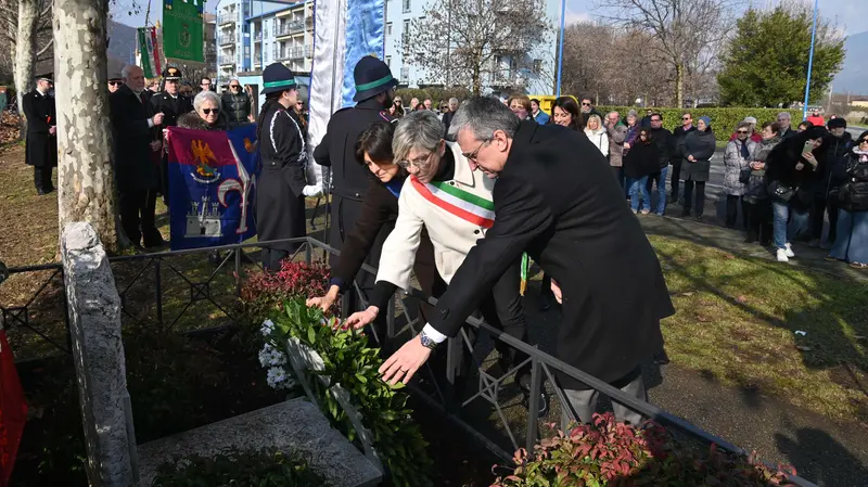 CRONACA  BRESCIA CERIMONIA RICORDO VITTIME DELLE FOIBE  REDAZIONE CRONACA 08-02-2026 GABRIELE STRADA NEW EDEN GROUP                             