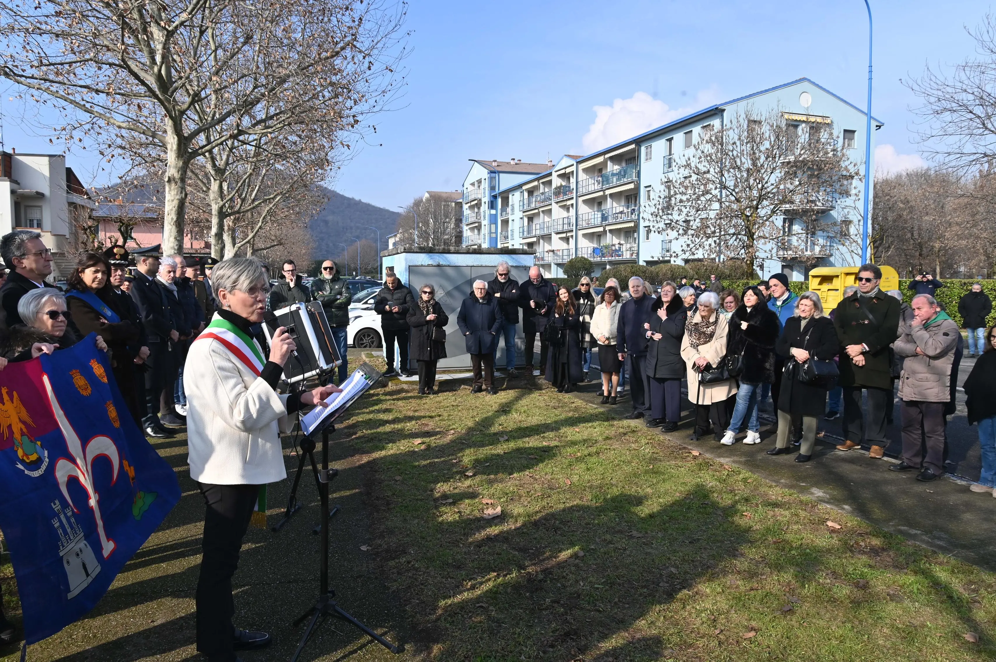 CRONACA  BRESCIA CERIMONIA RICORDO VITTIME DELLE FOIBE  REDAZIONE CRONACA 08-02-2026 GABRIELE STRADA NEW EDEN GROUP                             