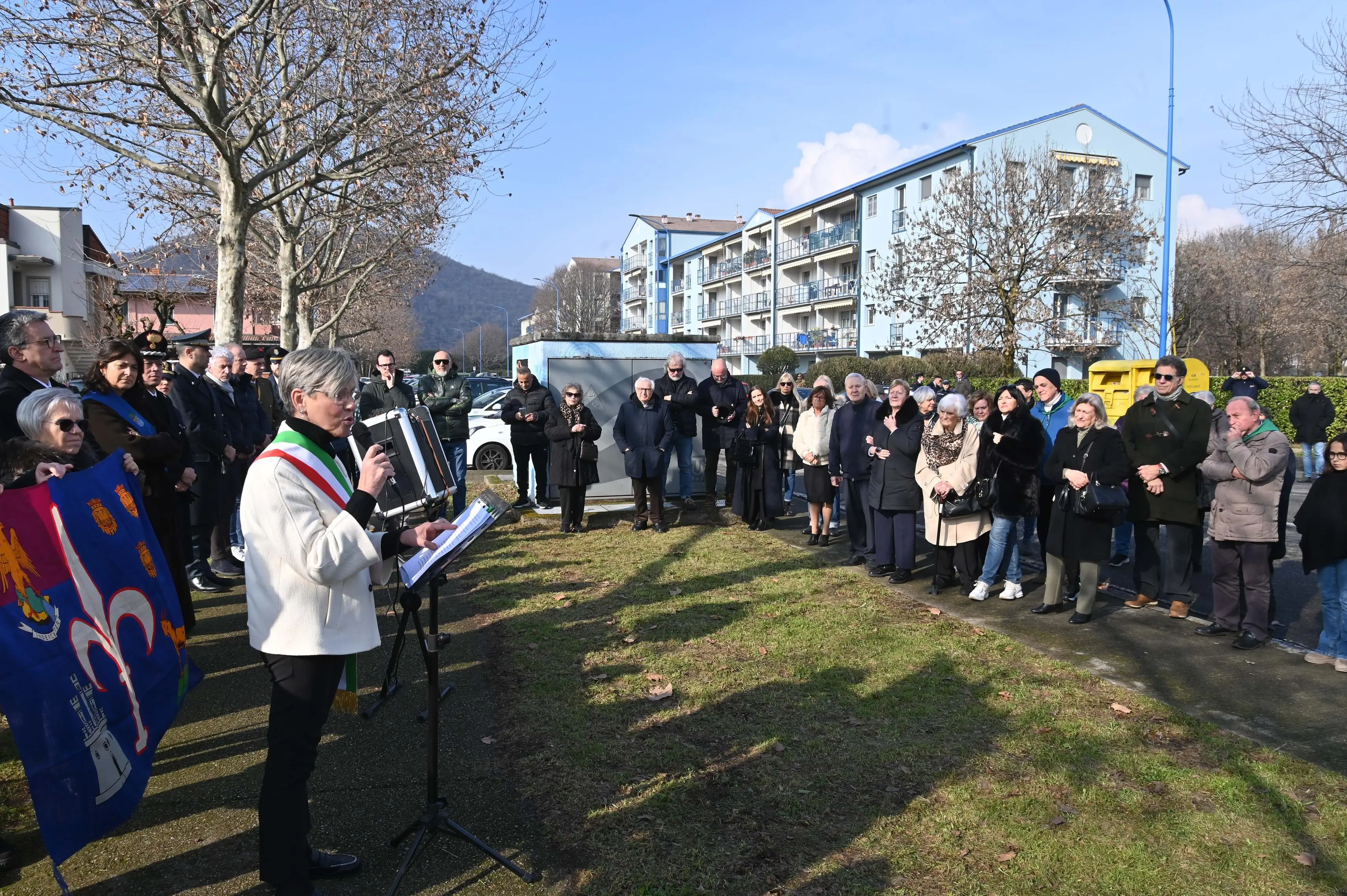 CRONACA  BRESCIA CERIMONIA RICORDO VITTIME DELLE FOIBE  REDAZIONE CRONACA 08-02-2026 GABRIELE STRADA NEW EDEN GROUP                             