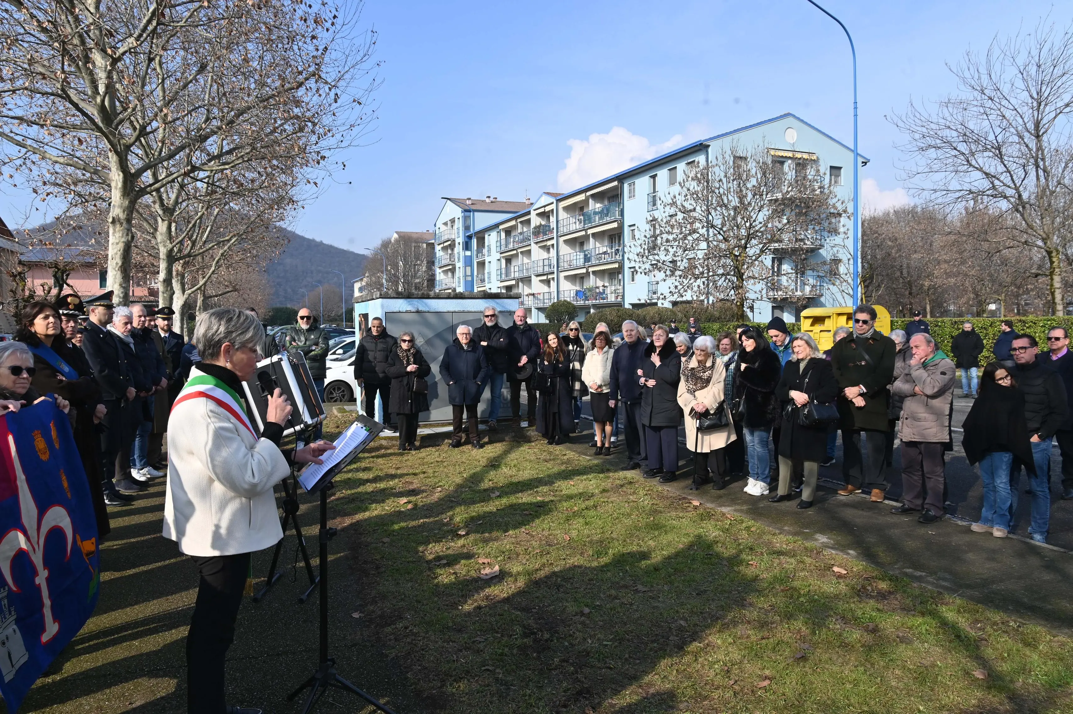 CRONACA  BRESCIA CERIMONIA RICORDO VITTIME DELLE FOIBE  REDAZIONE CRONACA 08-02-2026 GABRIELE STRADA NEW EDEN GROUP                             