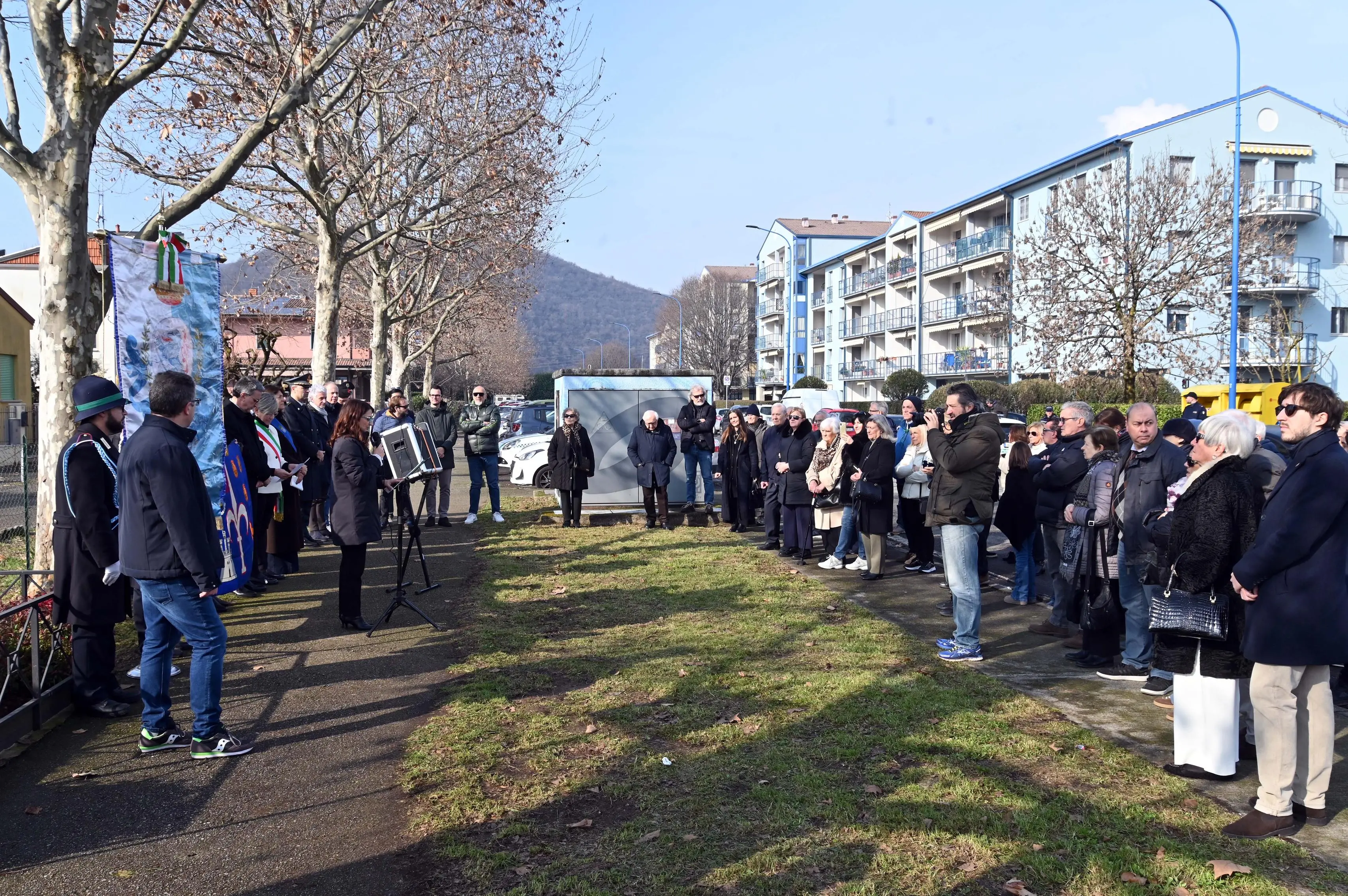 CRONACA  BRESCIA CERIMONIA RICORDO VITTIME DELLE FOIBE  REDAZIONE CRONACA 08-02-2026 GABRIELE STRADA NEW EDEN GROUP                             