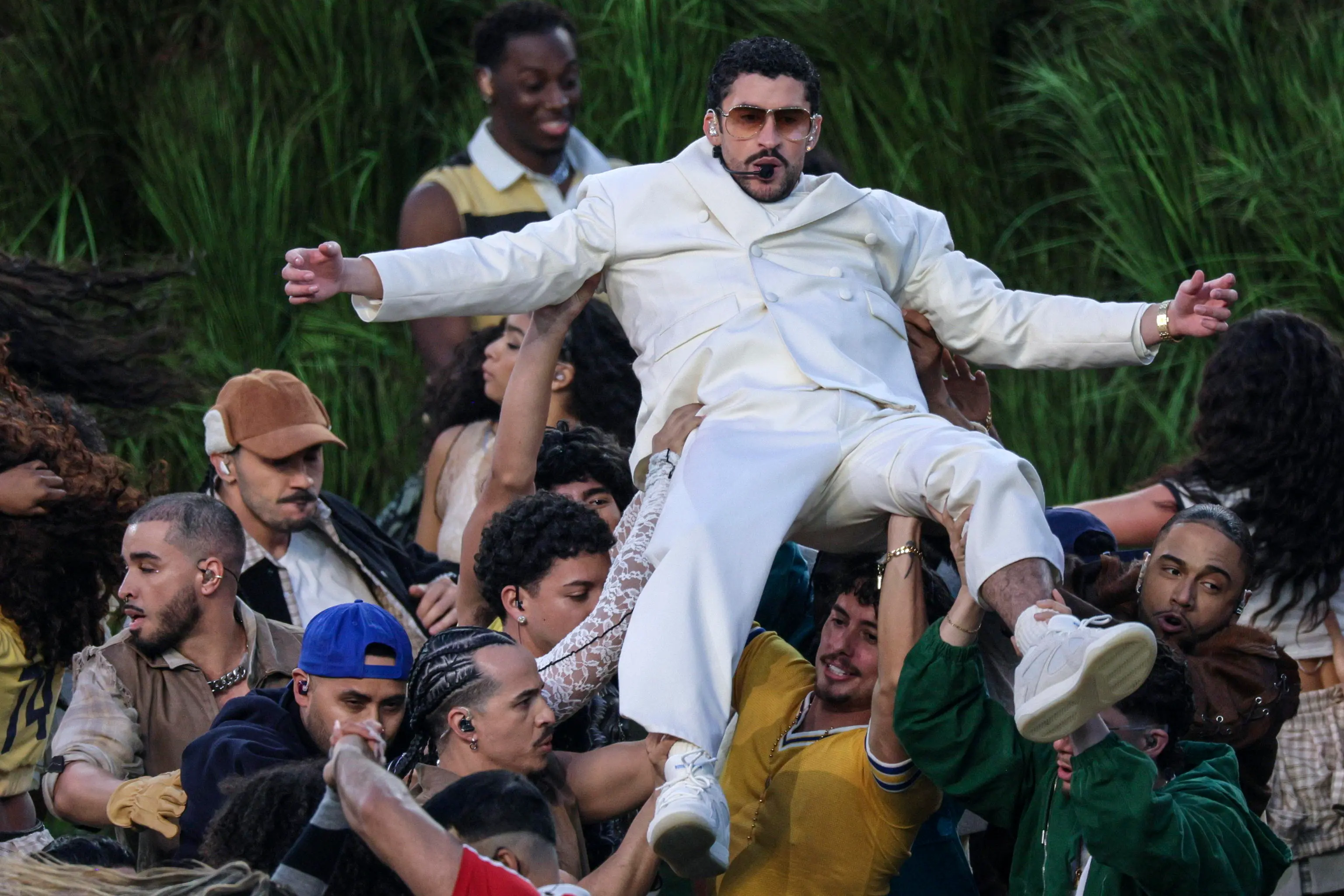 Super Bowl: lo spettacolo di Bad Bunny