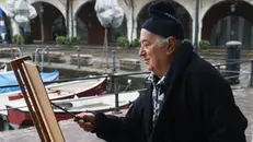 L'artista Tancredi Mucchetti - © www.giornaledibrescia.it