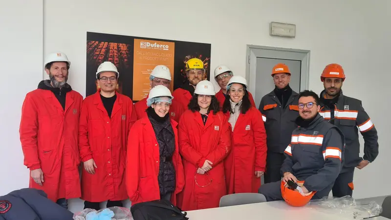 Il team che ha lavorato al progetto