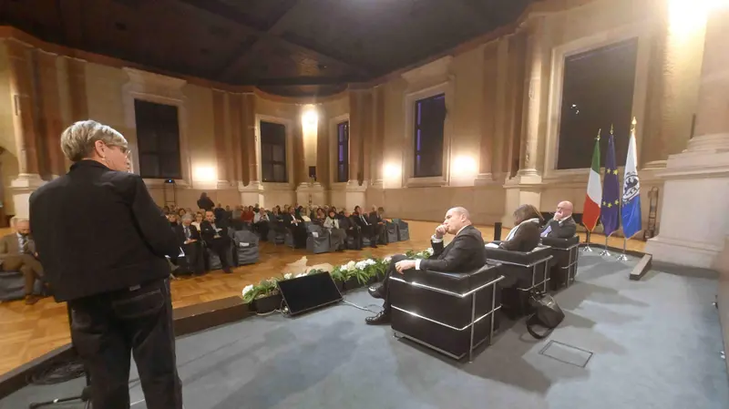 Intervento della sindaca di Brescia Laura Castelletti - Foto di Marco Ortogni New Eden Goup © www.giornaledibrescia.it