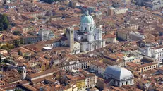 Una veduta dall'alto di Brescia - Foto Gabriele Strada/Neg © www.giornaledibrescia.it