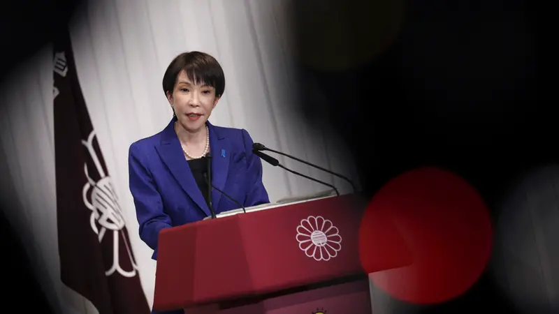 Sanae Takaichi - Foto Epa/Franck Robichon/Pool