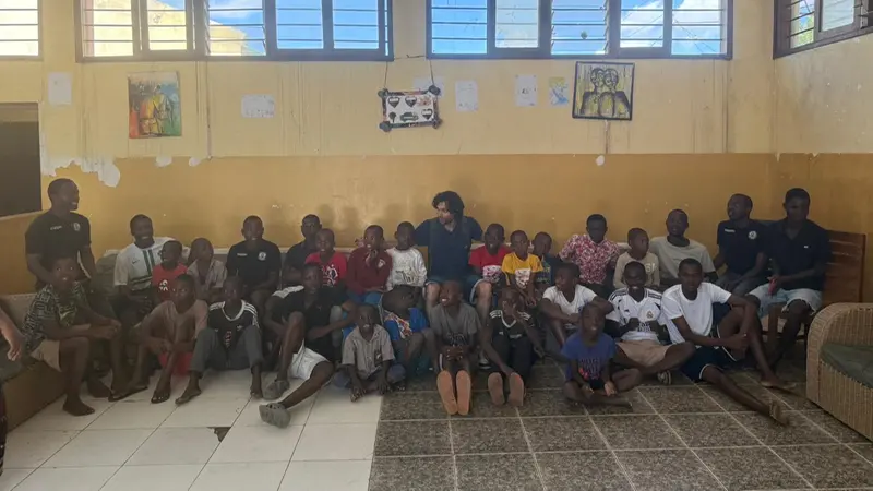 L'orfanotrofio in Mozambico - © www.giornaledibrescia.it