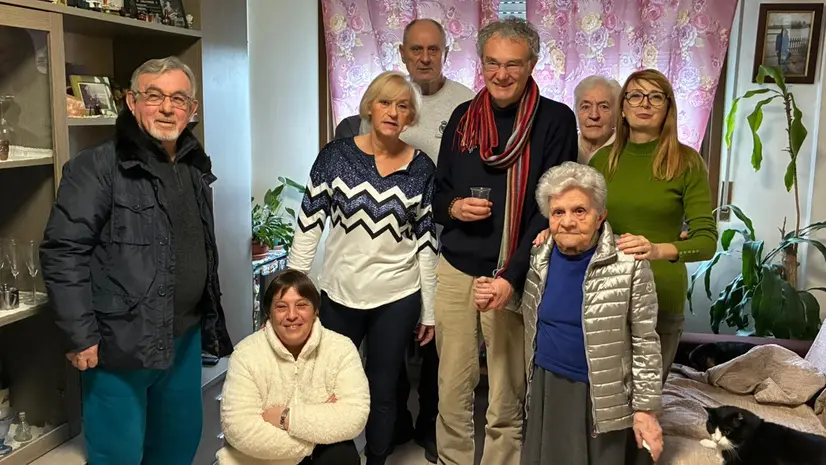 La soddisfazione degli inquilini - © www.giornaledibrescia.it