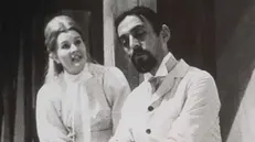 Renato Borsoni in uno scatto d'epoca