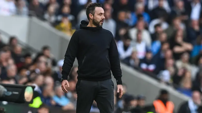 L'allenatore bresciano Roberto De Zerbi - Foto Ansa © www.giornaledibrescia.it