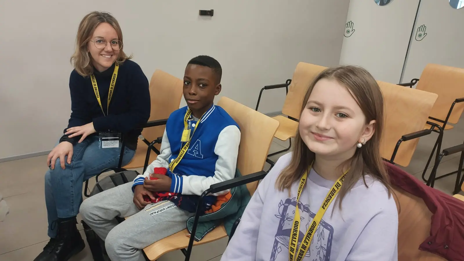 La classe quinta E della primaria di Ospitaletto in visita al GdB