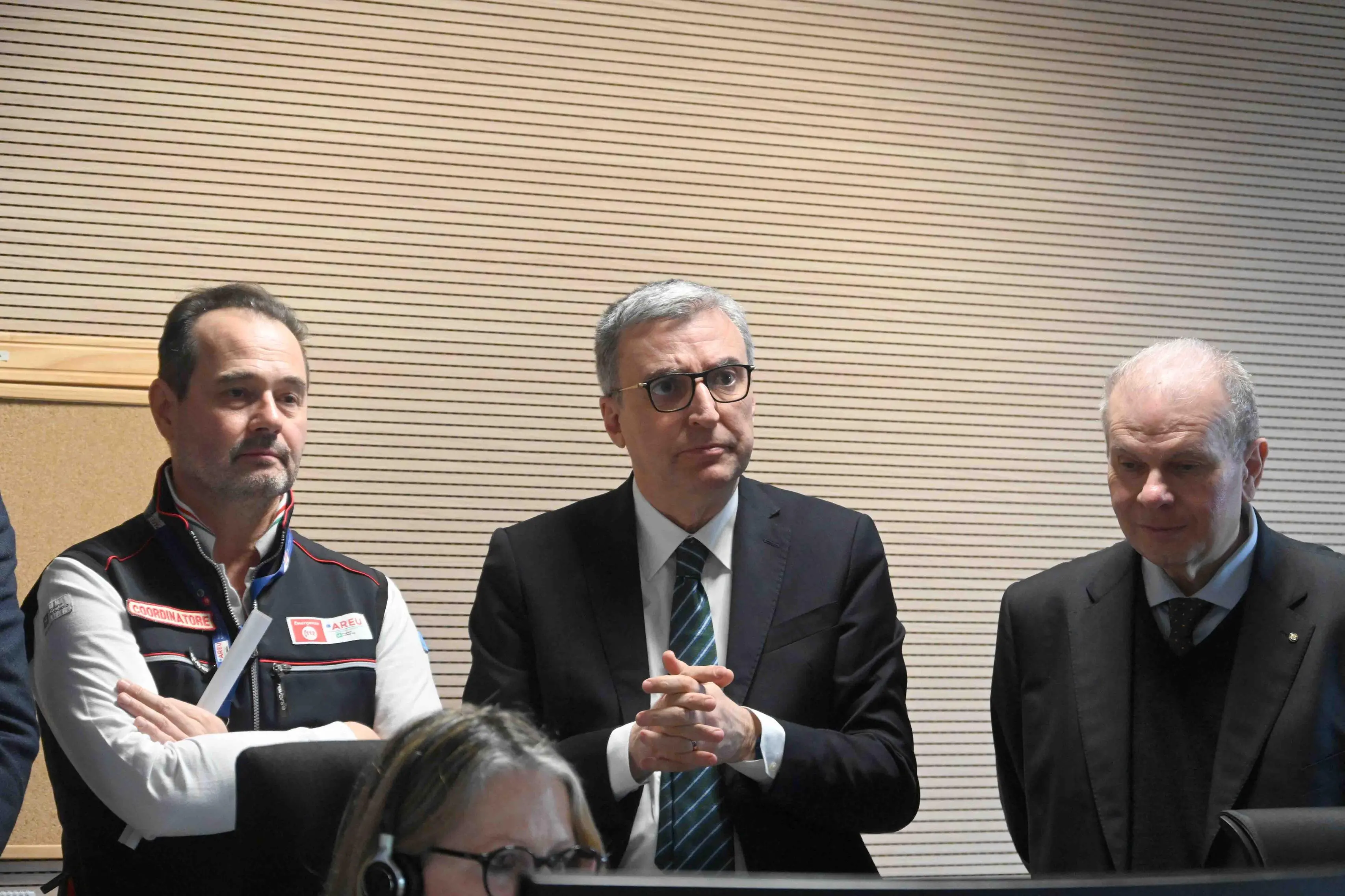 La visita del prefetto Polichetti alla centrale Nue di Brescia