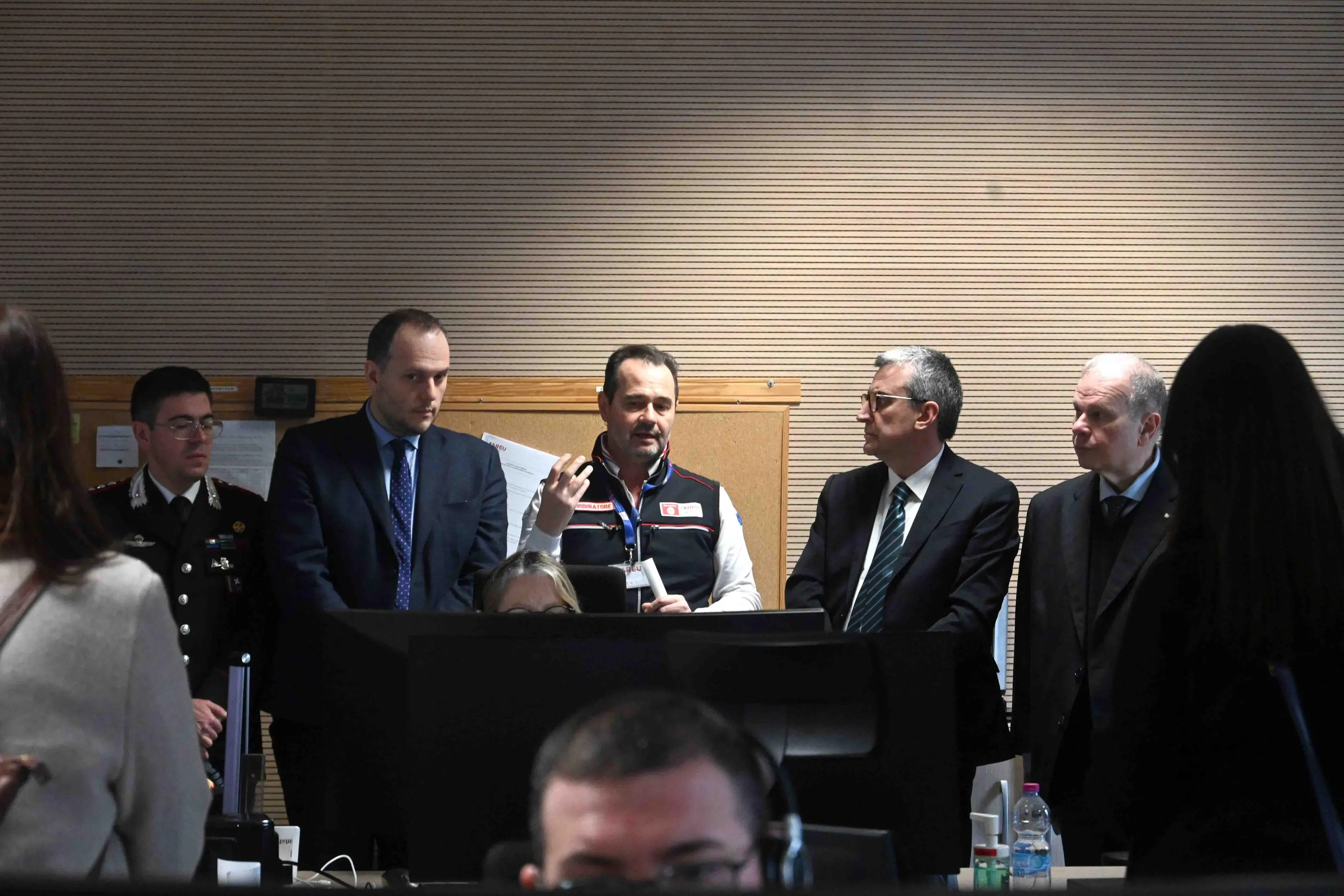 La visita del prefetto Polichetti alla centrale Nue di Brescia