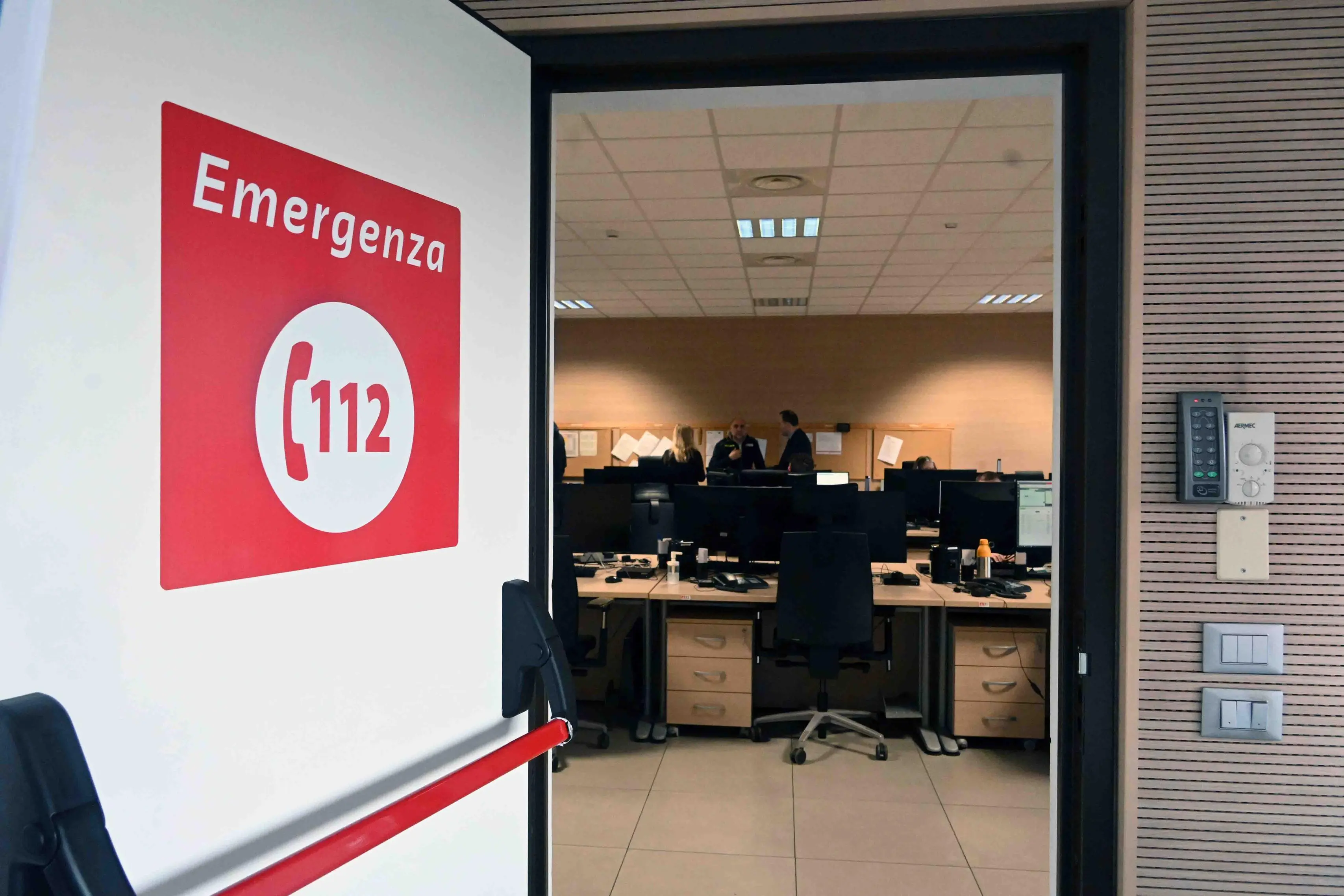 La visita del prefetto Polichetti alla centrale Nue di Brescia