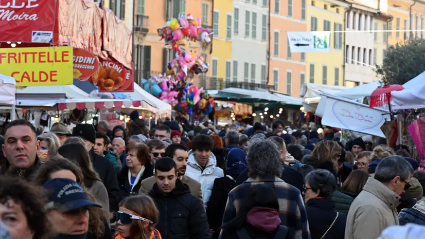 Una precedente edizione della fiera di San Faustino - Foto Gabriele Strada/Neg © www.giornaledibrescia.it