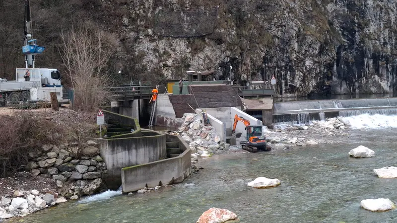 A Barghe la nuova centrale idroelettrica sul fiume Chiese - © www.giornaledibrescia.it