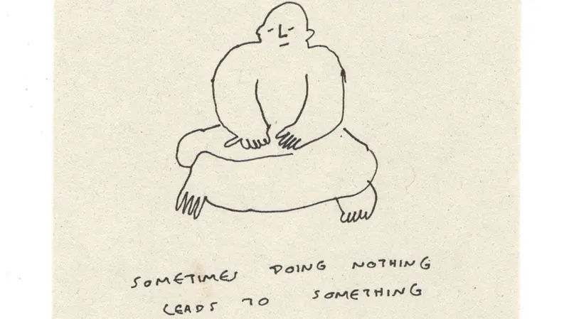 Il disegno «Doing Nothing»