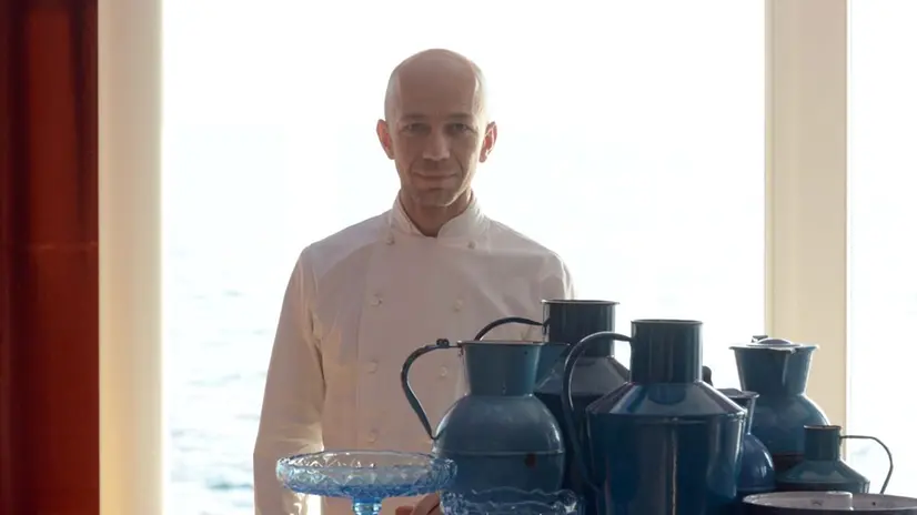 Riccardo Camanini, chef del Lido 84 a Gardone Riviera - Foto Gabriele Strada/Neg © www.giornaledibrescia.it