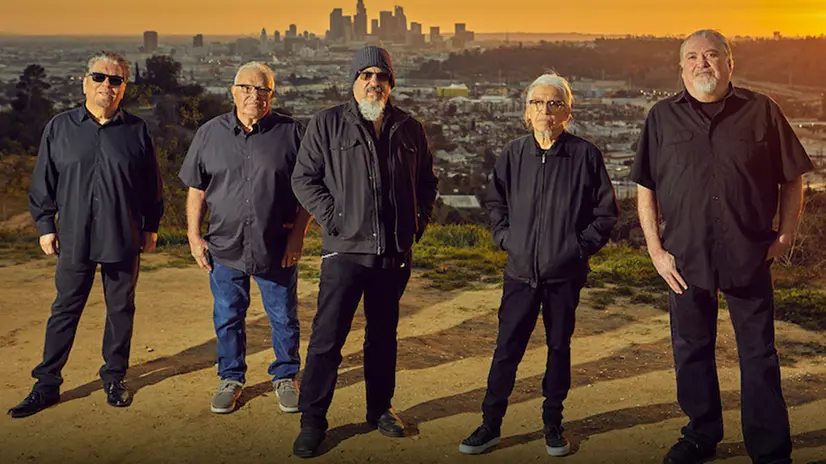 I membri della band «Los Lobos»