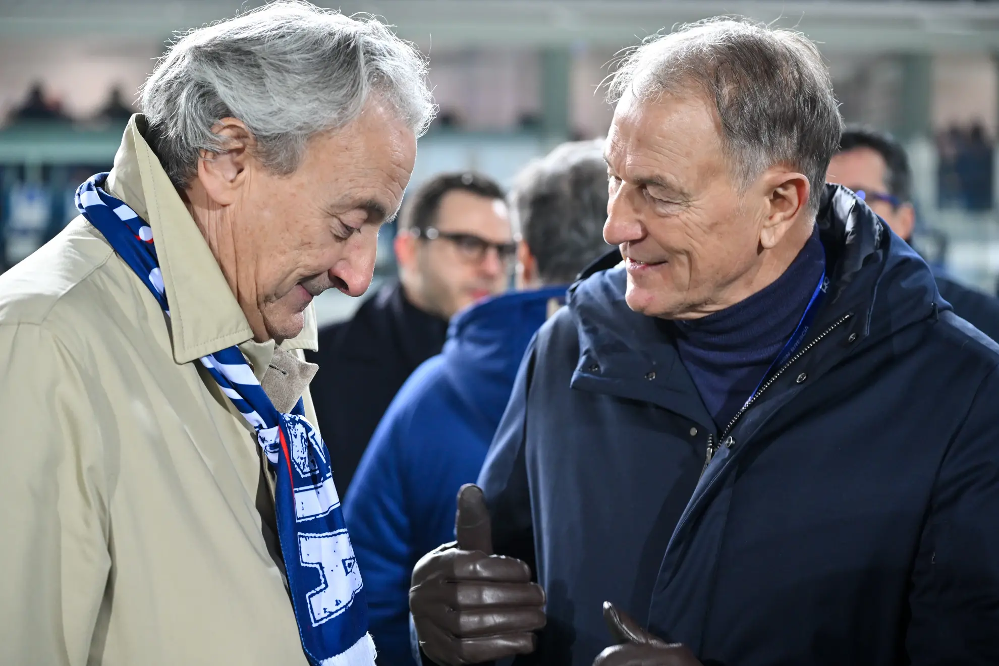 Brescia, l'omaggio a De Biasi, Mutti e Salvioni