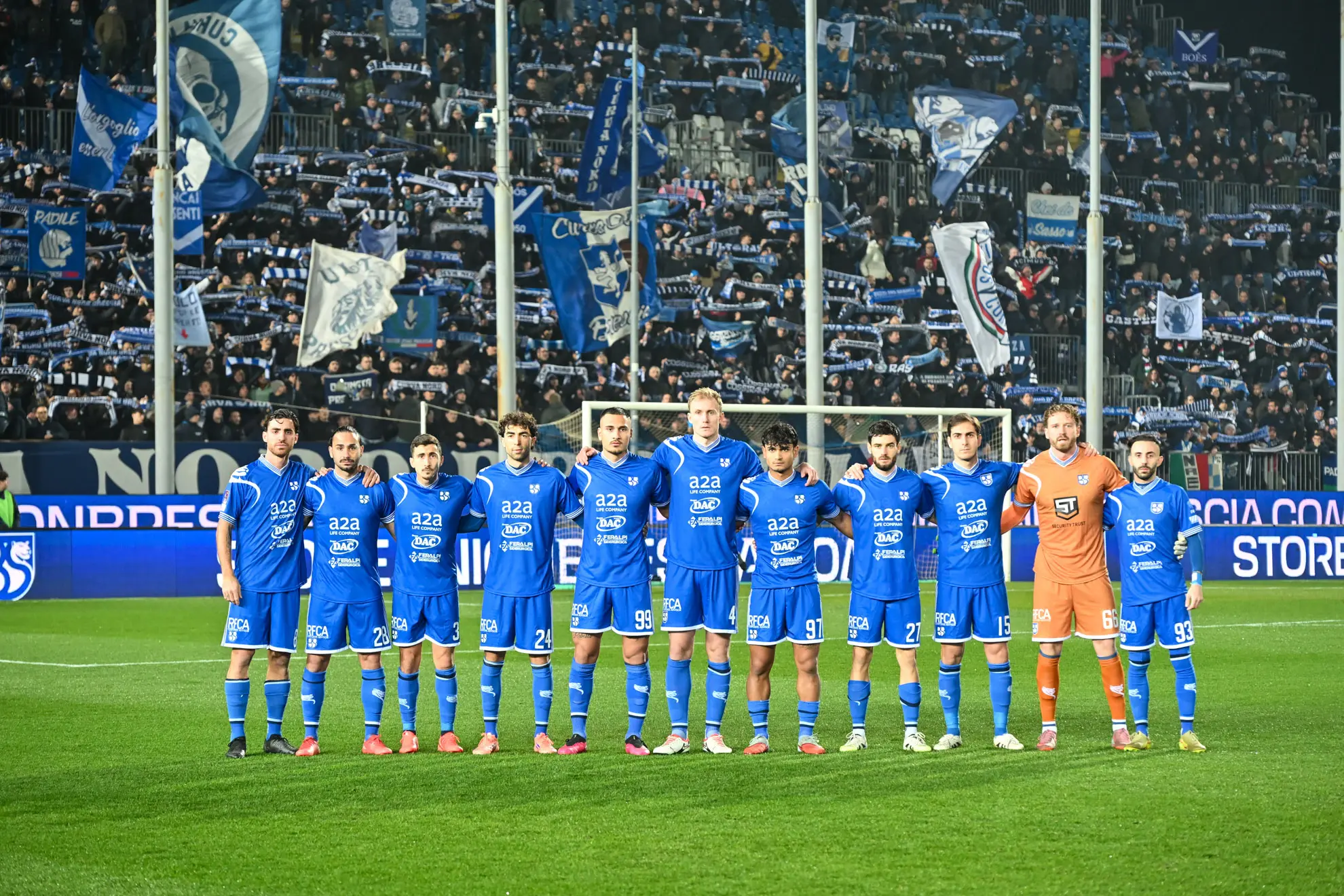 Serie C, gli scatti di Union Brescia-Virtus Verona