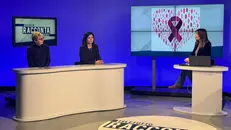 Un momento della puntata di «Teletutto racconta»