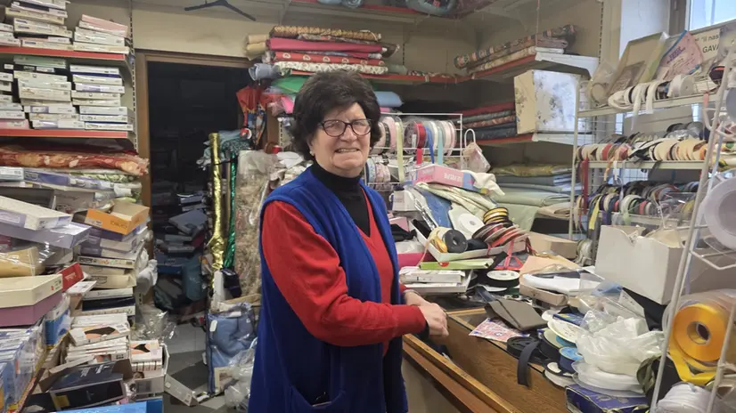 La storica merceria di Costanza Fenotti - © www.giornaledibrescia.it