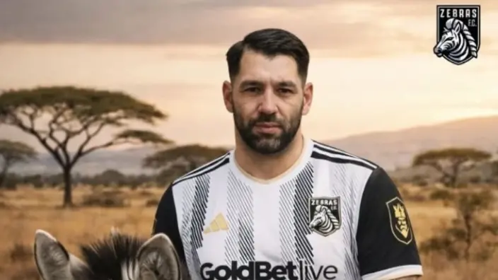 Bardelloni con la maglia degli Zebras - © www.giornaledibrescia.it