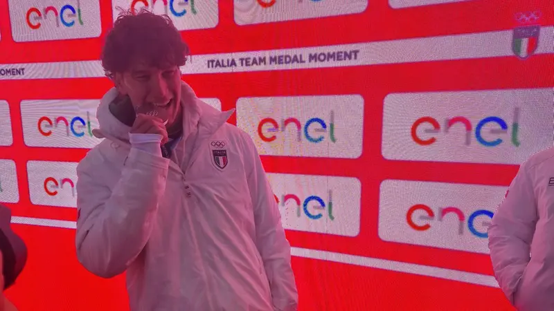 Giovanni Franzoni a Casa Italia - © www.giornaledibrescia.it