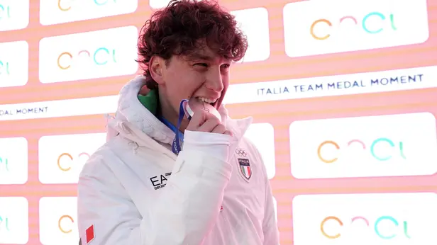 Franzoni festeggia a Casa Italia