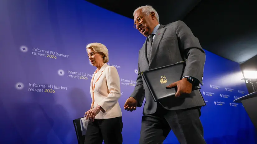 Von der Leyen e il commissario Costa - © www.giornaledibrescia.it