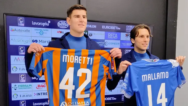 Lorenzo Moretti e Alessandro Mallamo - © www.giornaledibrescia.it