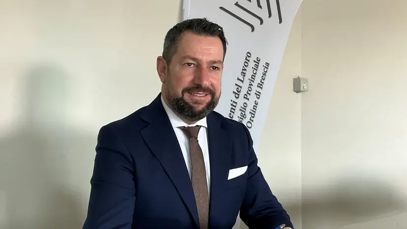 Gianluigi Moretti, il presidente dell’Ordine dei Cnsulenti del lavoro di Brescia
