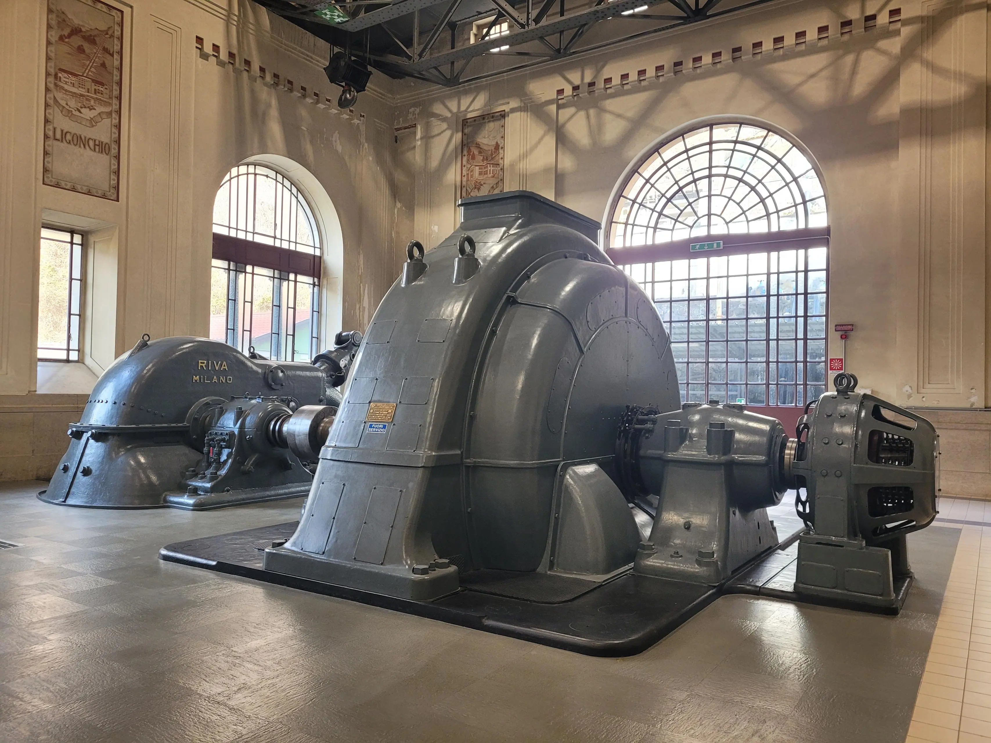 La centrale idroelettrica Edison di Sonico