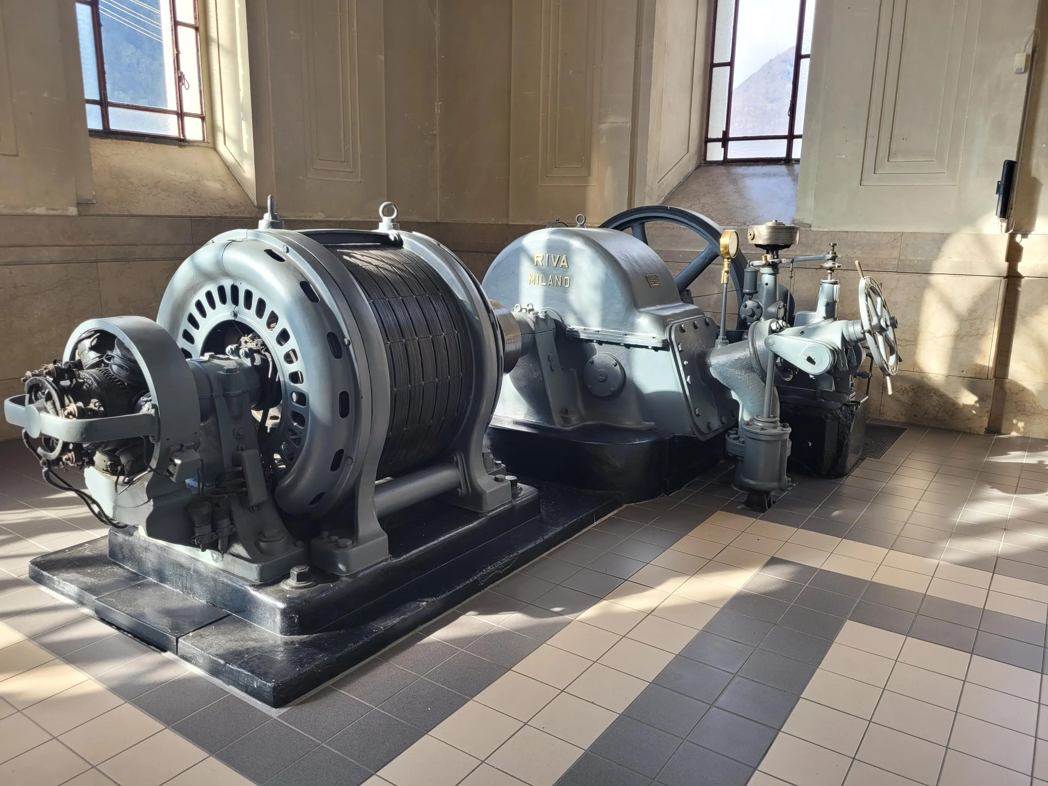 Le condotte, la struttura e le turbine storiche