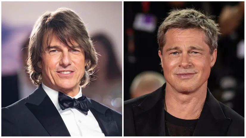 Tom Cruise e Brad Pitt - Foto Wikipedia