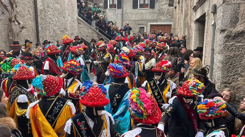 A Bagolino si rinnova la tradizione del Carnevale © www.giornaledibrescia.it