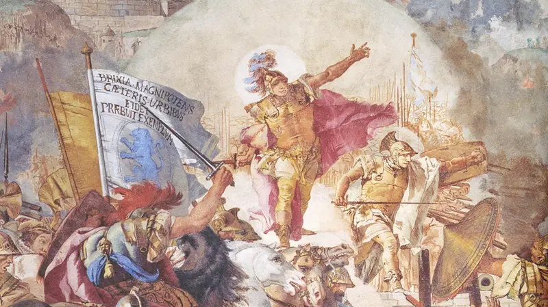 L'apparizione dei patroni al Roverotto