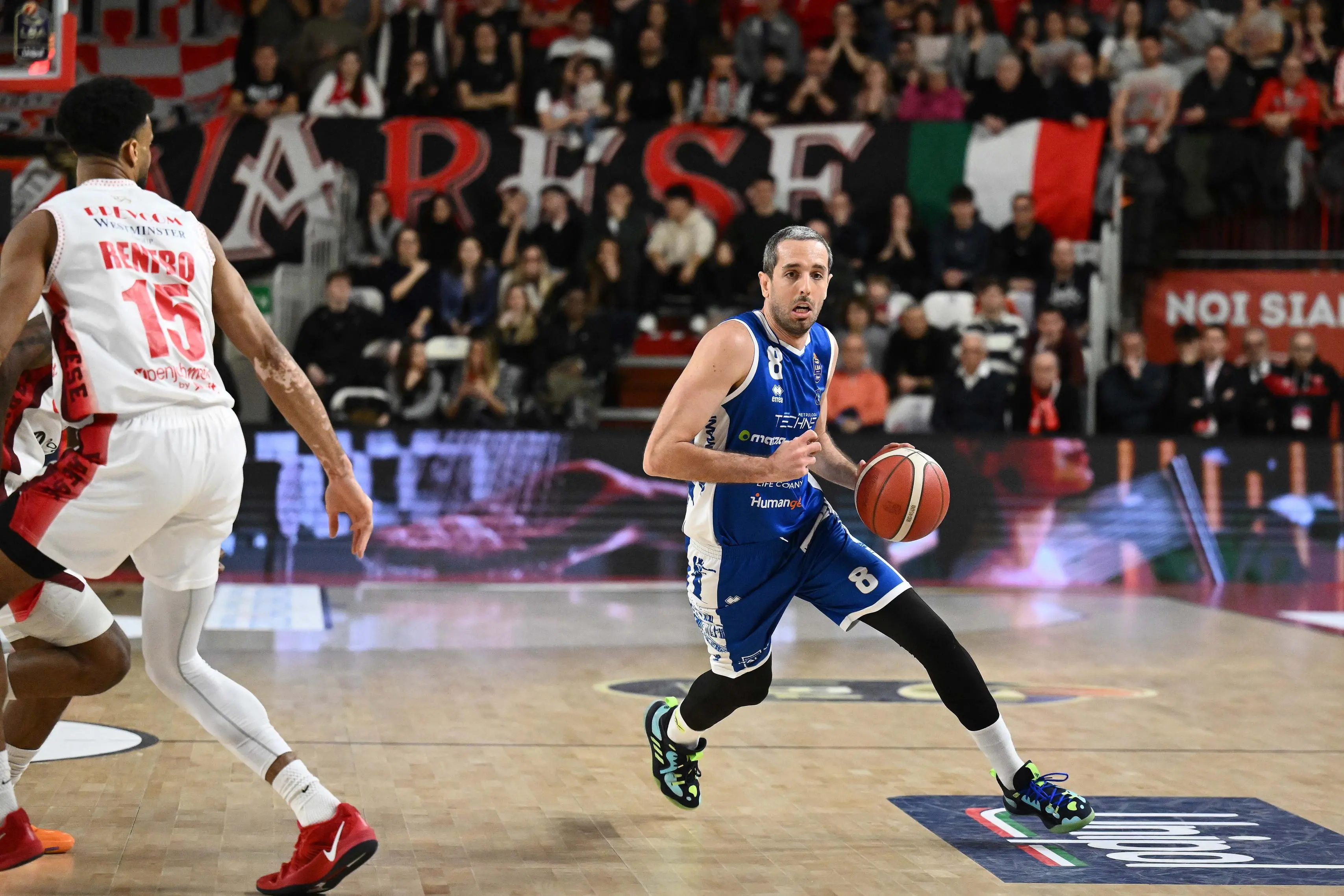 Amedeo Della Valle Openjobmetis Varese - Germani Pallacanestro Brescia LBA Legabasket Serie A Unipol 2025/2026 Varese, 14/02/2026 Foto M.Ceretti / Ciamillo-Castoria