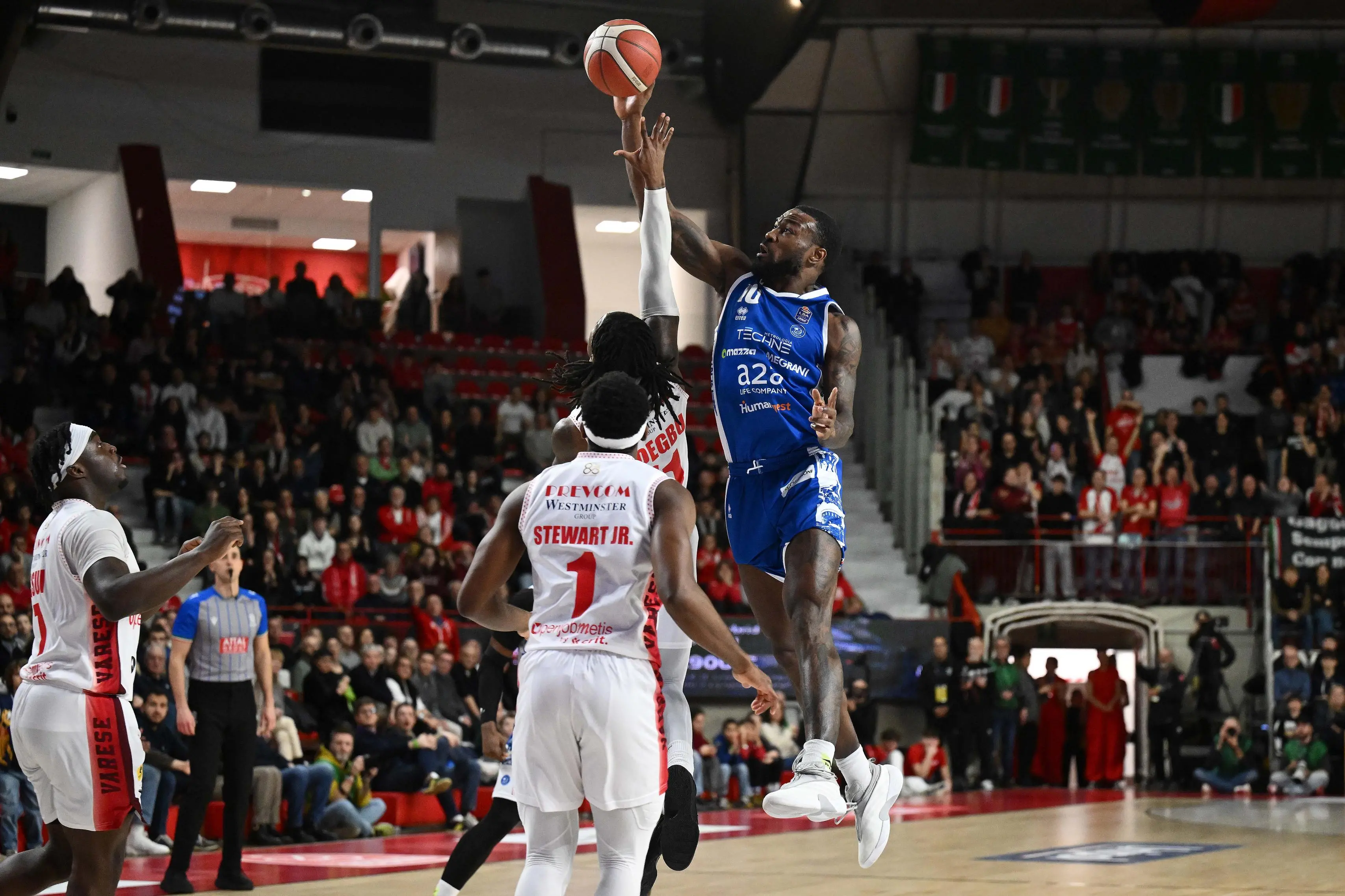 Jason Burnell Openjobmetis Varese - Germani Pallacanestro Brescia LBA Legabasket Serie A Unipol 2025/2026 Varese, 14/02/2026 Foto M.Ceretti / Ciamillo-Castoria