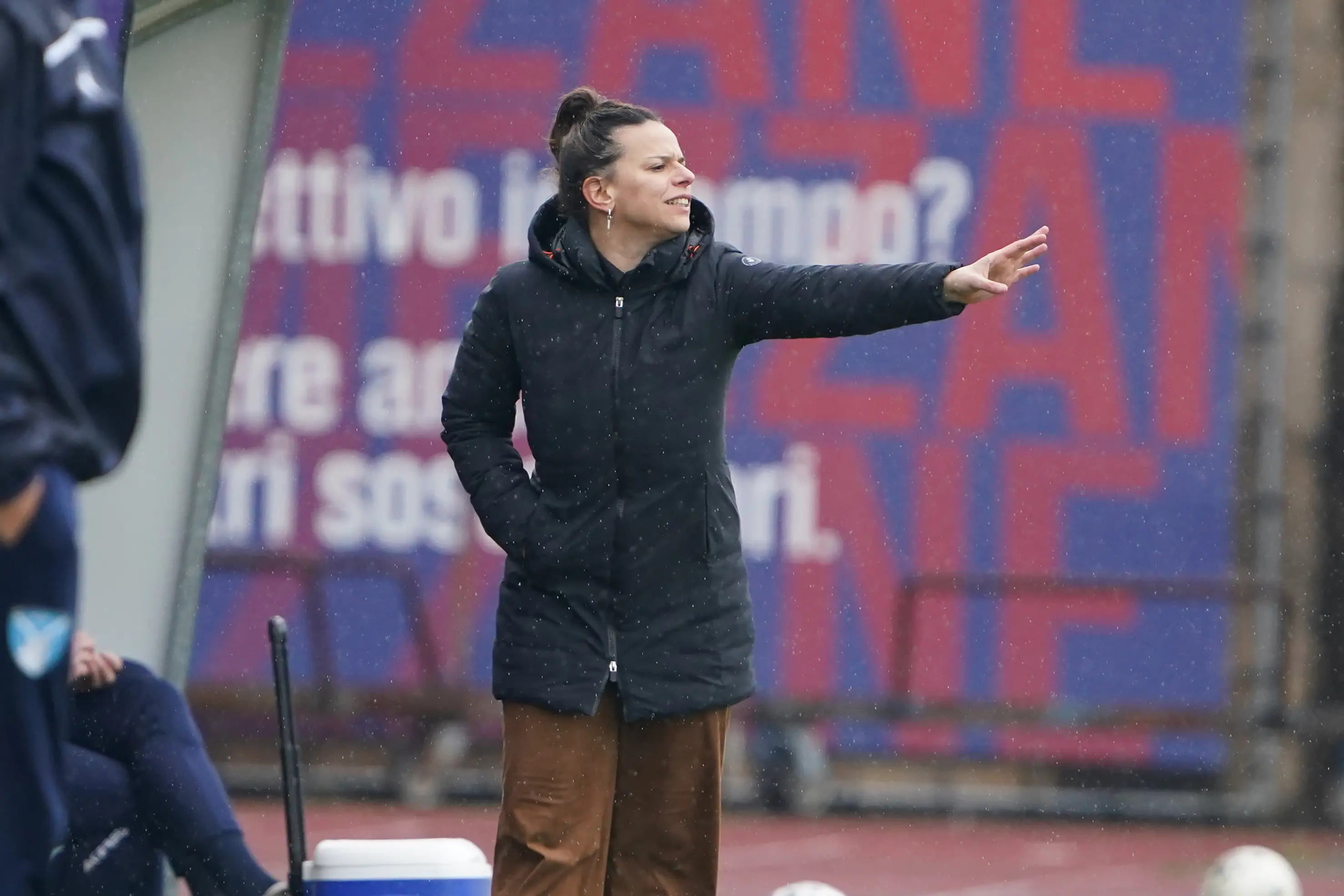 SERIE B CALCIO BRESCIA FEMMINILE LUMEZZANE - BRESCIA NELLA FOTO MISTER MAZZA NICOLETTA 14-02-2026 perteghella@newreporter